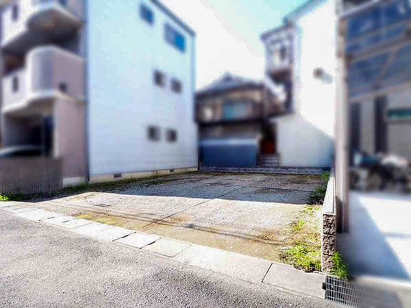 宇治市小倉町堀池の売土地(現在は更地)