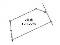 木津川市吐師松葉の売土地(分譲地の2号地)