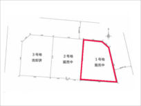 高槻市岡本町の売土地(分譲地の1号地)