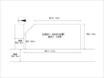 宇治市伊勢田町中山の売土地(古家付きの宅地)