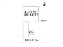 長岡京市調子の売土地(西山天王山駅まで徒歩5分)