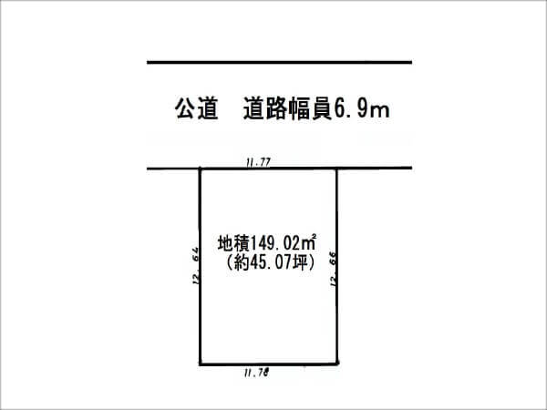高槻市古曽部町の売土地(高槻駅まで徒歩19分)