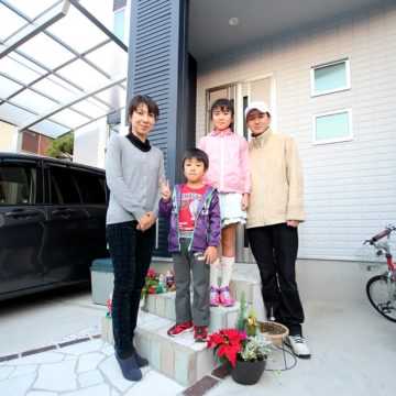 間取りが気に入ってます！キッチンから洗面への動線が便利で、パントリーも大活躍しています